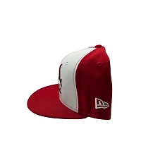 St. Louis Cardinals Chrome and Red New Era 59FIFTY Fitted Hat