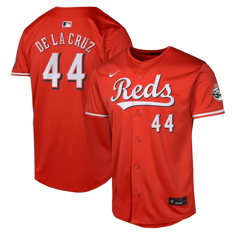 Youth Cincinnati Reds Elly De La Cruz Nike Limited Red Alternate Player Jersey