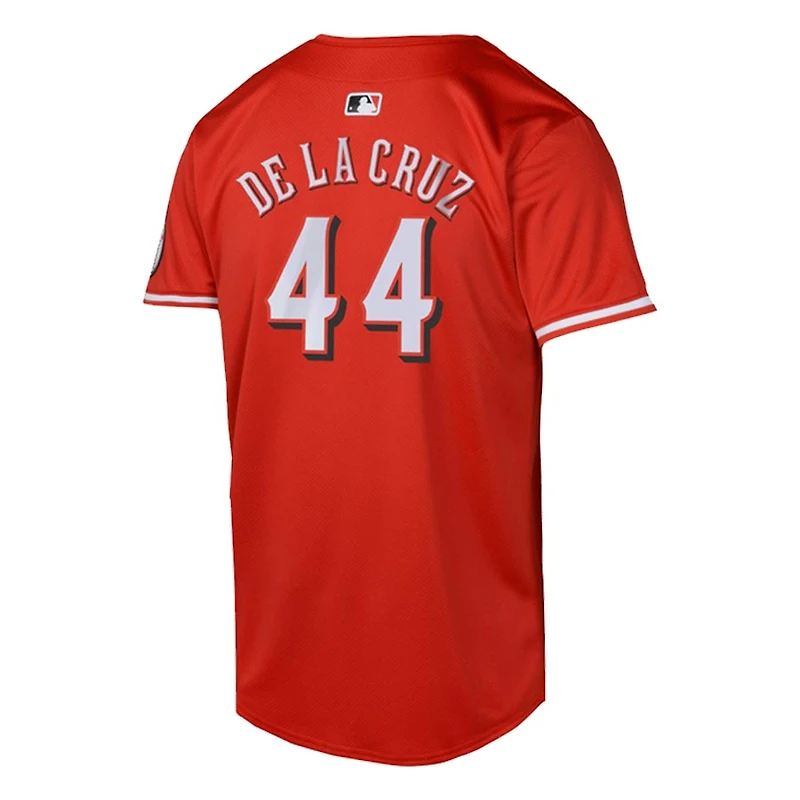 Youth Cincinnati Reds Elly De La Cruz Nike Limited Red Alternate Player Jersey