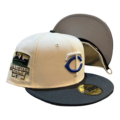 Minnesota Twins Chrome and Black The Clan 2014 ASG Patch Gray UV New Era 59FIFTY Fitted Hat