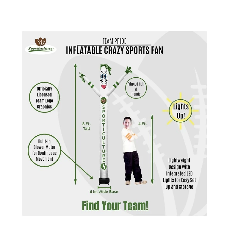 Kansas City Chiefs Inflatable Crazy Sports Fan