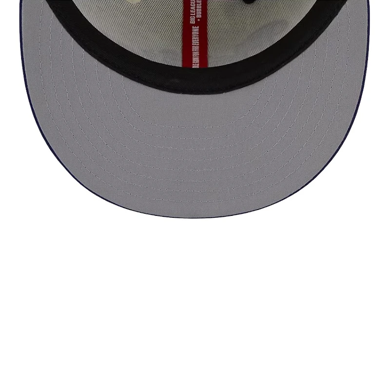 Philadelphia Phillies Chrome White and Royal Original Big League Chew Gray UV New Era 59FIFTY Fitted Hat