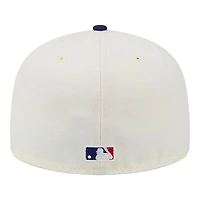 Philadelphia Phillies Chrome White and Royal Original Big League Chew Gray UV New Era 59FIFTY Fitted Hat