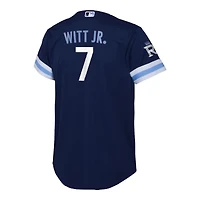 Youth Kansas City Royals Bobby Witt Jr Navy Connect Nike Jersey