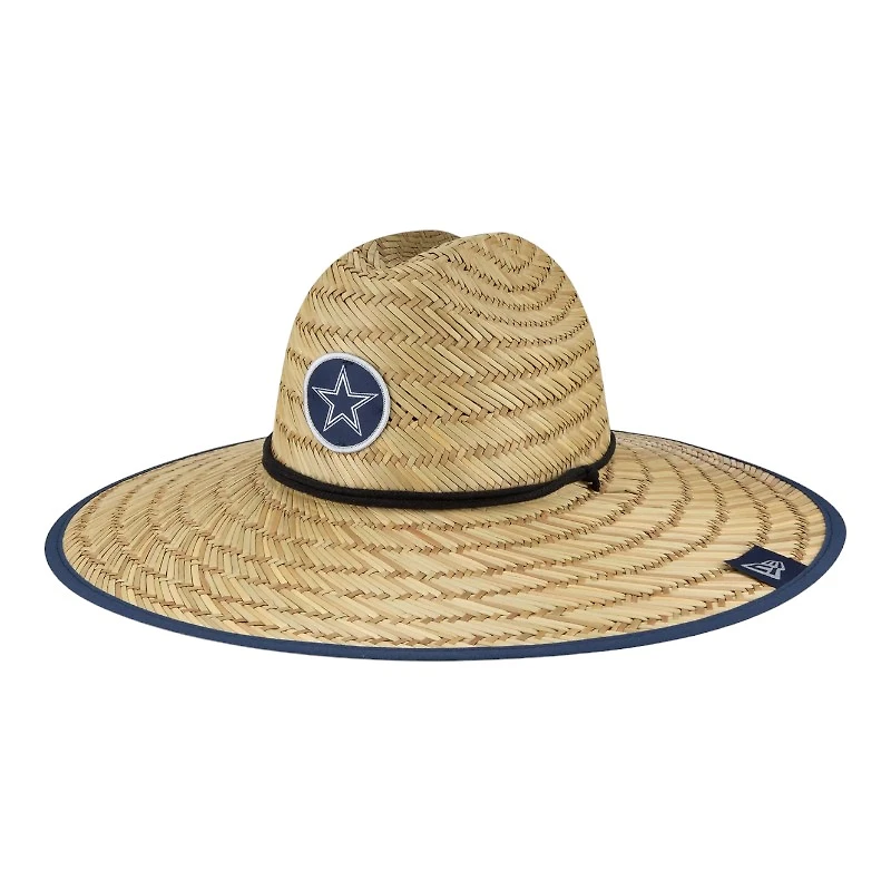 Dallas Cowboys New Era 2024 Training Straw Hat