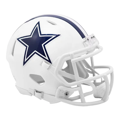 Dallas Cowboys White Alternate Riddell Speed Mini Helmet