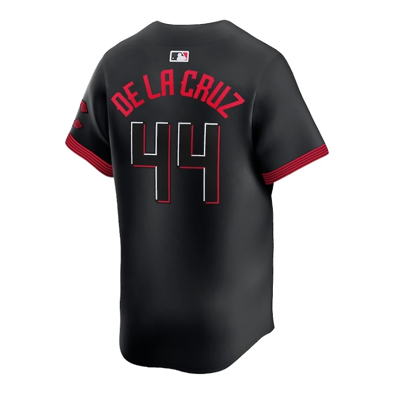 Cincinnati Reds Elly De La Cruz Black City Connect Nike Limited Player Jersey