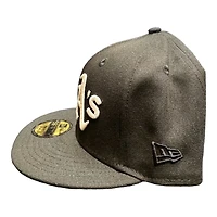 Oakland Athletics x San Francisco Giants Black Battle of the Bay Patch Gray UV New Era 59FIFTY Fitted Hat