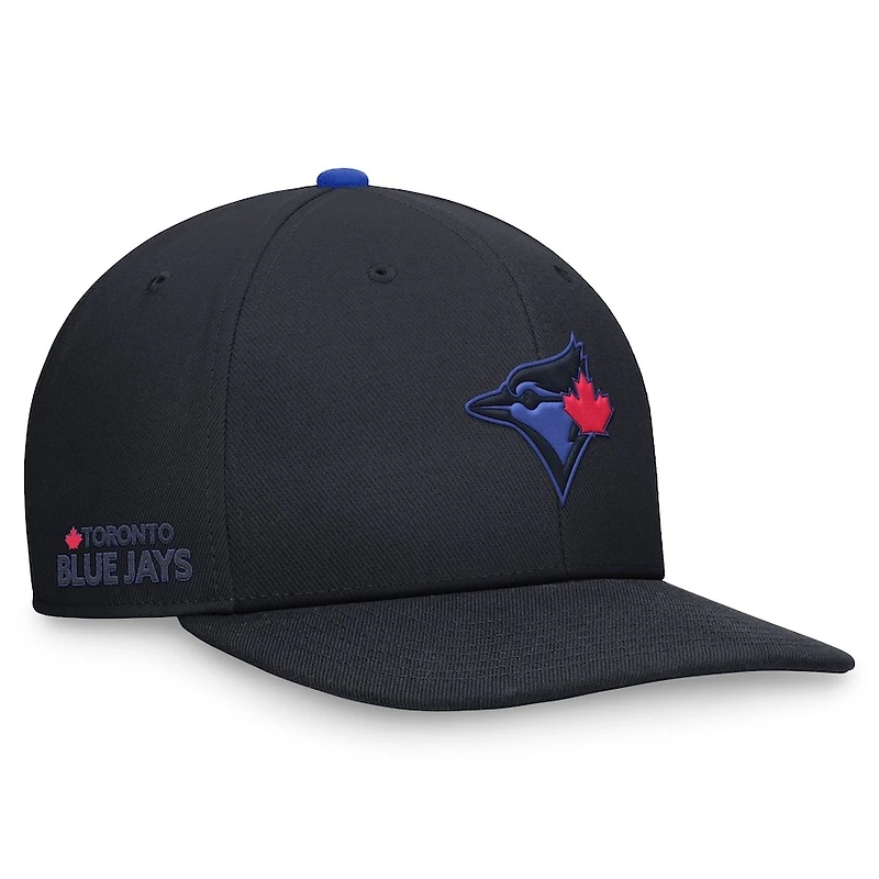 Toronto Blue Jays Black Nike Pro City Connect Snapback Hat