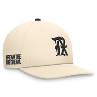 Texas Rangers Cream Nike Pro City Connect Snapback Hat