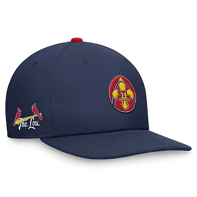 St. Louis Cardinals Navy "The Lou" Nike Pro City Connect Snapback Hat