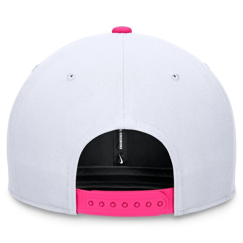 San Diego Padres White Nike Pro City Connect Snapback Hat