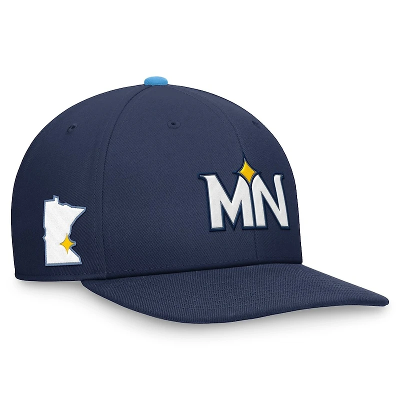 Minnesota Twins Navy Nike Pro City Connect Snapback Hat