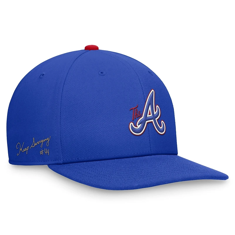 Atlanta Braves Royal Blue Nike Pro City Connect Snapback Hat