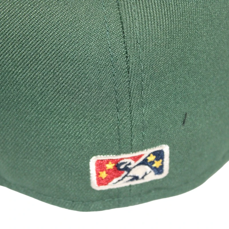Asheville Tourists Olive Green and Navy "DPM Stock Pack" Hometown Collection Patch Gray UV New Era 59Fifty Fitted Hat