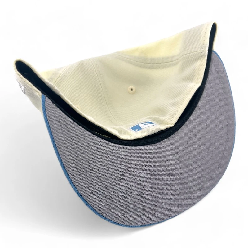 Atlanta Braves Chrome and Light Blue Gray UV New Era 59FIFTY Fitted Hat