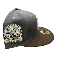 Baltimore Orioles Graphite and Brown Brother Pack 50th Anni Patch Green UV New Era 59FIFTY Fitted Hat