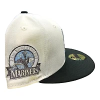 Seattle Mariners Chrome and Black Brother Pack 30th Anni Patch Gray UV New Era 59FIFTY Fitted Hat