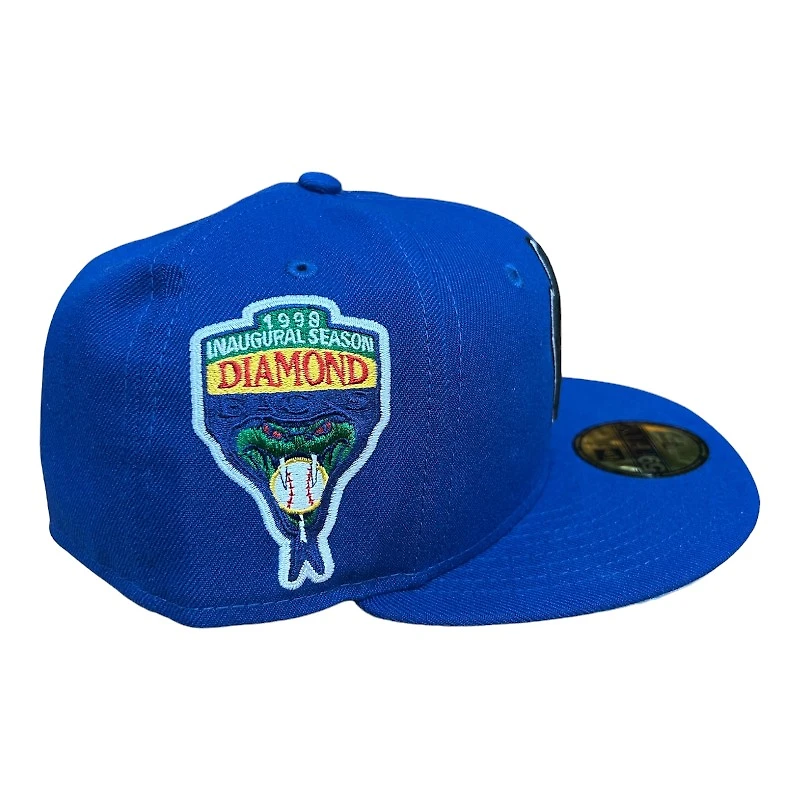 Arizona Diamondbacks True Blue 1998 Inaugural Season Patch UV 59FIFTY Fitted Hat