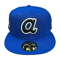 Atlanta Braves True Blue 30th Anni Patch UV 59FIFTY Fitted Hat
