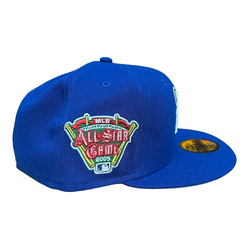 Detroit Tigers True Blue 2005 ASG Patch UV 59FIFTY Fitted Hat