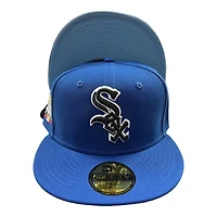 Chicago White Sox True Blue 2005 WS Champions Patch UV 59FIFTY Fitted Hat