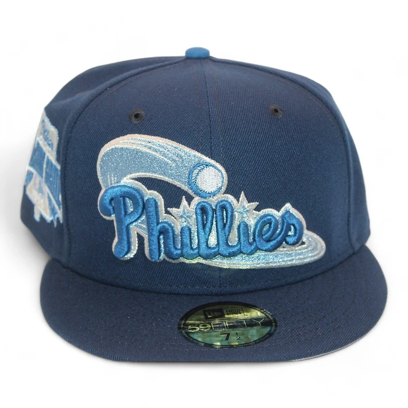 Philadelphia Phillies Oceanside Navy "Water - FHN Elements Pack" 1996 All Star Game Patch Gray UV New Era 59Fifty Fitted Hat