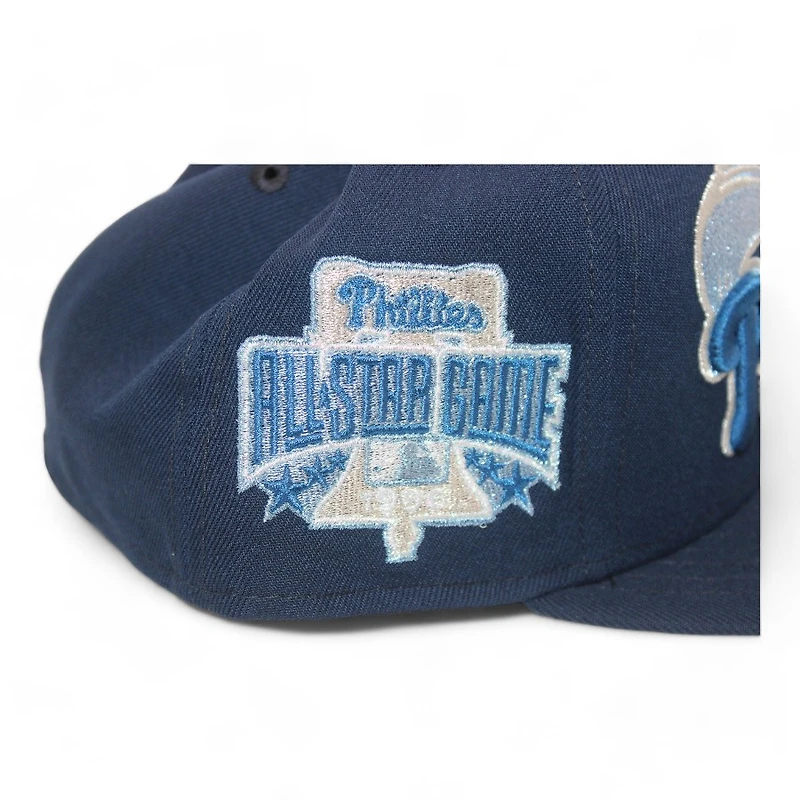 Philadelphia Phillies Oceanside Navy "Water - FHN Elements Pack" 1996 All Star Game Patch Gray UV New Era 59Fifty Fitted Hat
