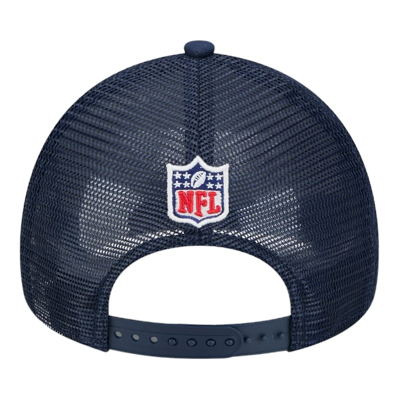 New York Giants 2024 Historic Throwback NFL Sideline New Era A-Frame 9FORTY Snapback Hat