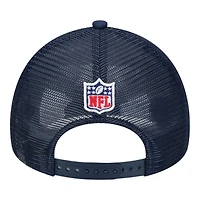 New York Giants 2024 Historic Throwback NFL Sideline New Era A-Frame 9FORTY Snapback Hat