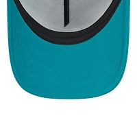 Miami Dolphins 2024 Historic Throwback NFL Sideline New Era A-Frame 9FORTY Snapback Hat