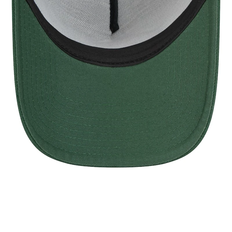 Green Bay Packers 2024 Historic Throwback NFL Sideline New Era A-Frame 9FORTY Snapback Hat