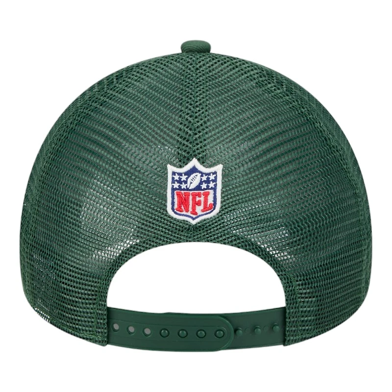 Green Bay Packers 2024 Historic Throwback NFL Sideline New Era A-Frame 9FORTY Snapback Hat