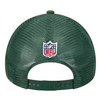 Green Bay Packers 2024 Historic Throwback NFL Sideline New Era A-Frame 9FORTY Snapback Hat