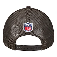 Cleveland Browns 2024 Historic Throwback NFL Sideline New Era A-Frame 9FORTY Snapback Hat