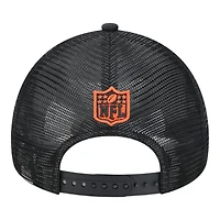 Cincinnati Bengals 2024 Historic Throwback NFL Sideline New Era A-Frame 9FORTY Snapback Hat