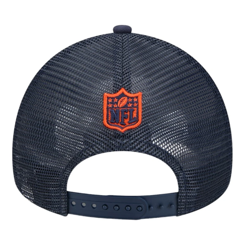 Chicago Bears 2024 Historic Throwback NFL Sideline New Era A-Frame 9FORTY Snapback Hat