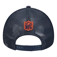 Chicago Bears 2024 Historic Throwback NFL Sideline New Era A-Frame 9FORTY Snapback Hat