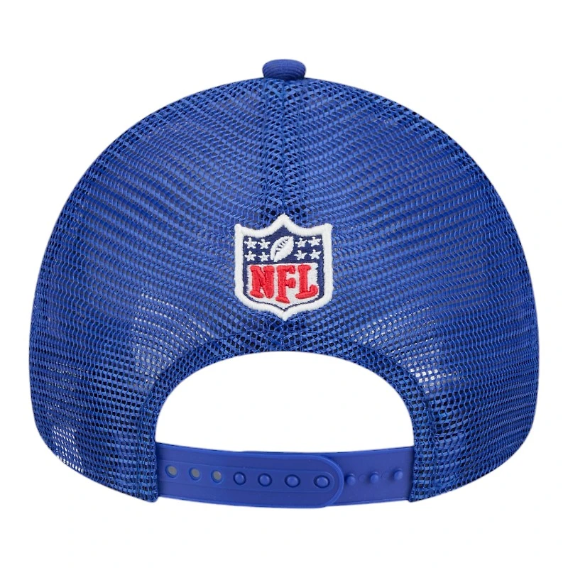 Buffalo Bills 2024 Historic Throwback NFL Sideline New Era A-Frame 9FORTY Snapback Hat