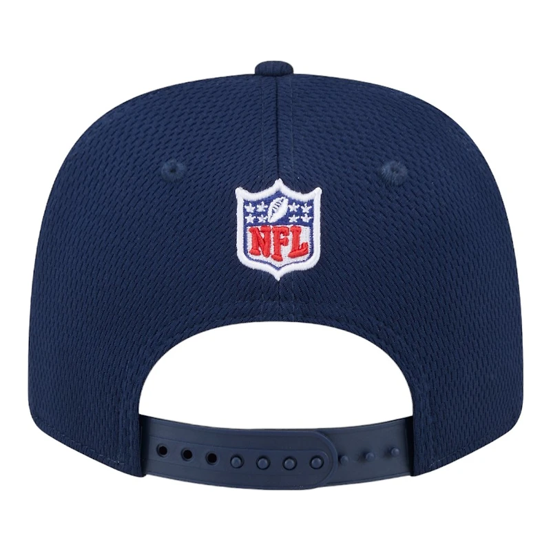Tennessee Titans Navy 2024 NFL Sideline New Era 9SEVENTY Stretch-Snap Hat