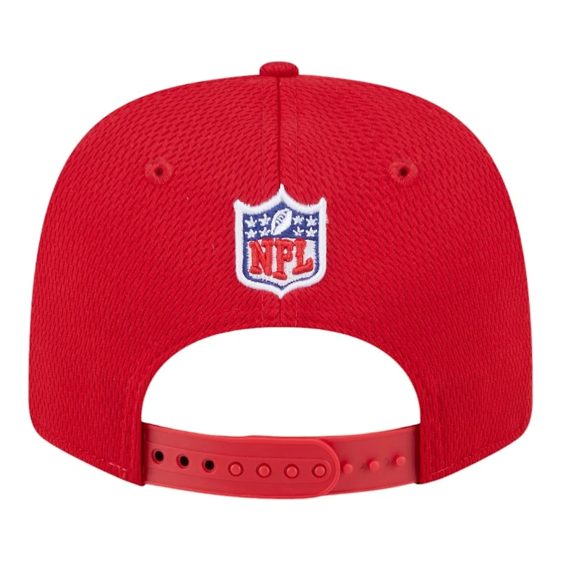 Tampa Bay Buccaneers Red 2024 NFL Sideline New Era 9SEVENTY Stretch-Snap Hat