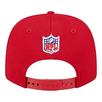 Tampa Bay Buccaneers Red 2024 NFL Sideline New Era 9SEVENTY Stretch-Snap Hat