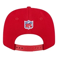 San Francisco 49ers Red 2024 NFL Sideline New Era 9SEVENTY Stretch-Snap Hat