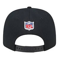 Pittsburgh Steelers Black 2024 NFL Sideline New Era 9SEVENTY Stretch-Snap Hat