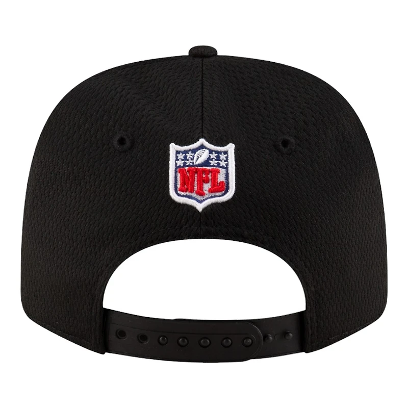 Philadelphia Eagles Black 2024 NFL Sideline New Era 9SEVENTY Stretch-Snap Hat