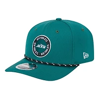 New York Jets 2024 Green NFL Sideline New Era 9SEVENTY Stretch-Snap Hat