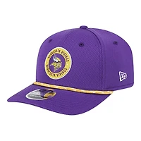 Minnesota Vikings Purple 2024 NFL Sideline New Era 9SEVENTY Stretch-Snap Hat