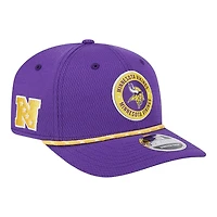 Minnesota Vikings Purple 2024 NFL Sideline New Era 9SEVENTY Stretch-Snap Hat