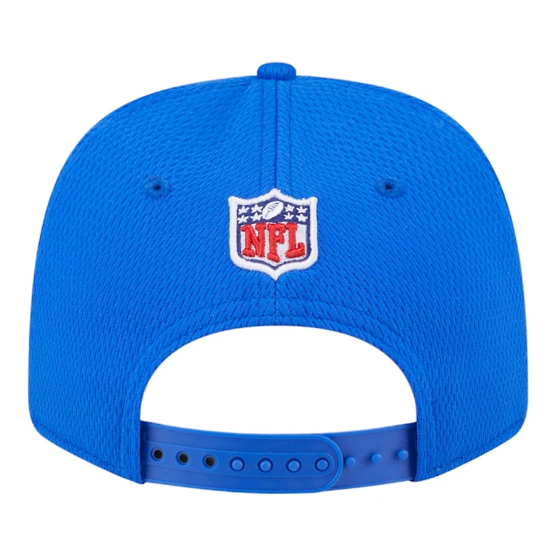 Los Angeles Rams Royal Blue 2024 NFL Sideline New Era 9SEVENTY Stretch-Snap Hat