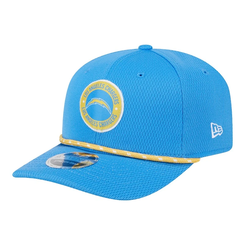 Los Angeles Chargers Blue 2024 NFL Sideline New Era 9SEVENTY Stretch-Snap Hat